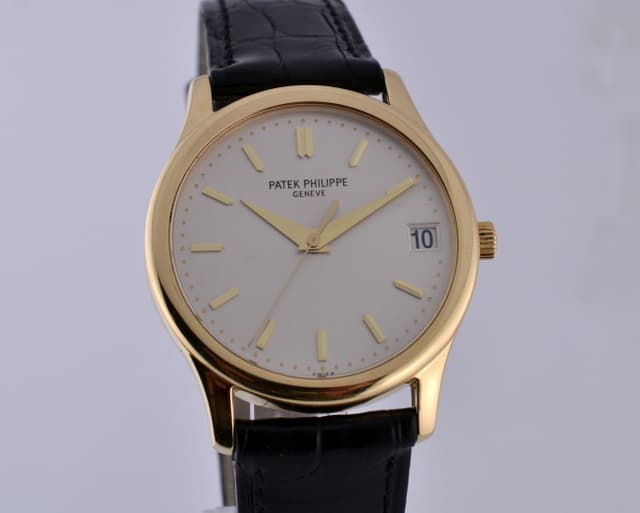 Patek Philippe Calatrava 18K Yellow Gold Automatic 34MM