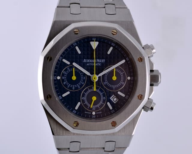 Audemars Piguet Royal Oak MOTREUX GRAND PRIX Edition SS/SS Blue Dial 
