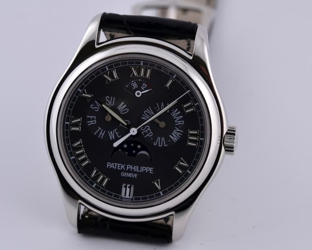 Patek Philippe Annual Calendar Platinum Grey Dial 37MM