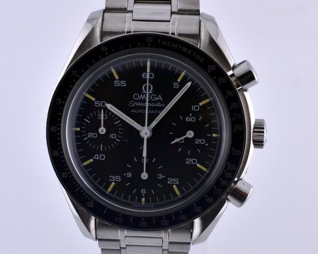 Omega Speedmaster Reduced SS/SS Black Dial 39MM 