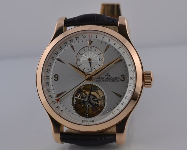 Jaeger LeCoultre Master Tourbillon 18K Rose Gold 41.5MM