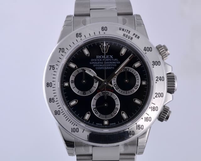 Rolex Daytona SS Black Dial M Series (2009)
