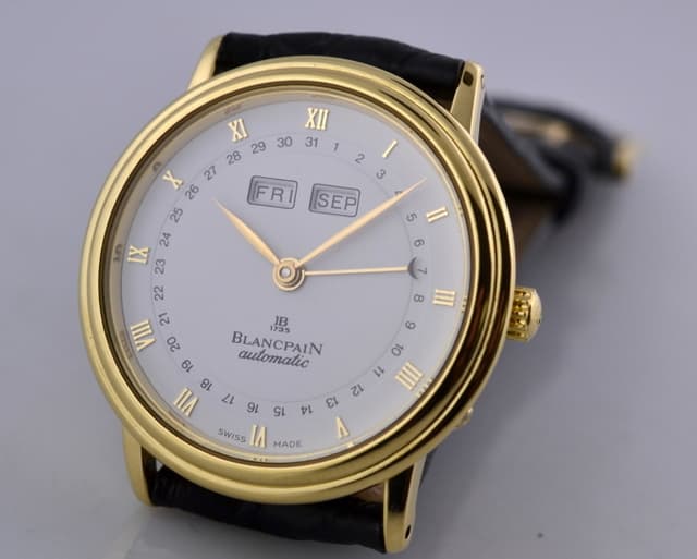 Blancpain Complete Calendar Automatic 18K Yellow Gold 34MM 