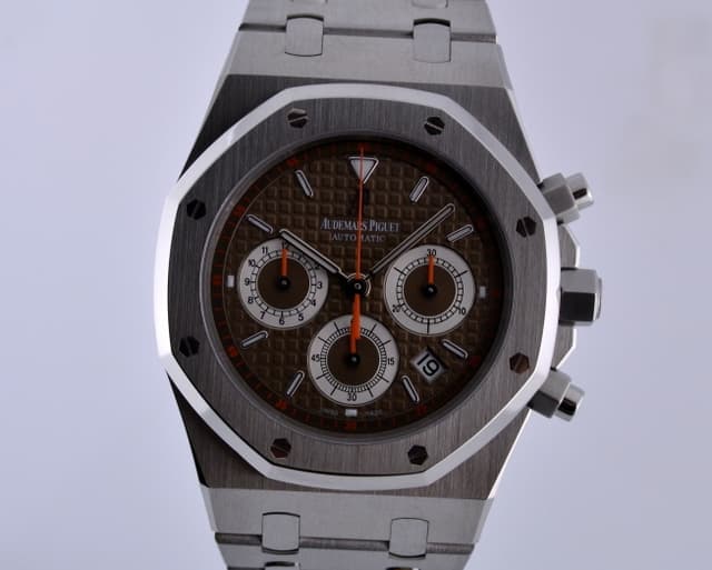 Audemars Piguet Royal Oak Chronograph SS/SS Brown Dial NEW
