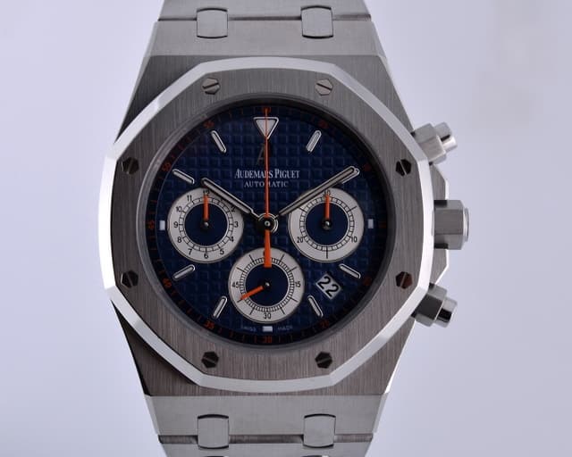 Audemars Piguet Royal Oak Chronograph SS/SS Blue Dial NEW