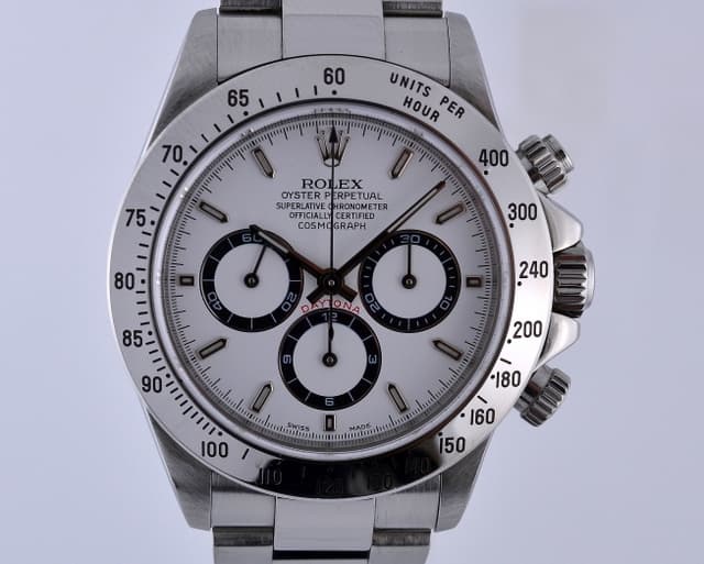 Rolex Daytona SS White dial Zenith Movement A Series (1999)