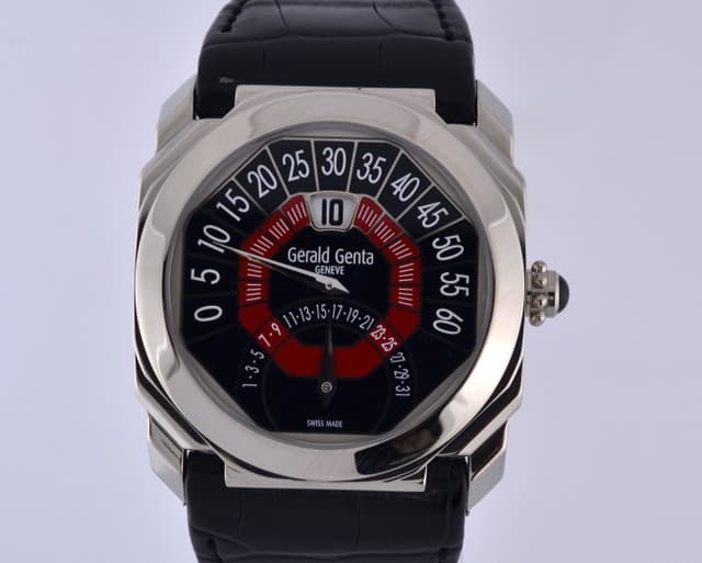 Gerald Genta Octo Bi-Retro 18K White Gold 42MM