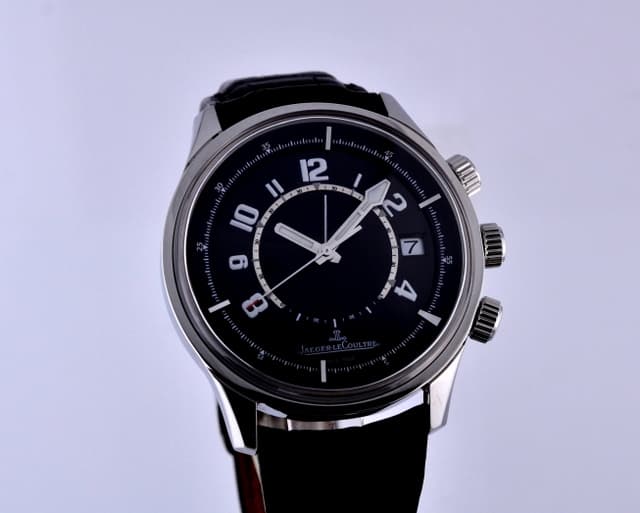Jaeger LeCoultre Aston Martin AMVOX1 Alarm SS Black Dial 42MM