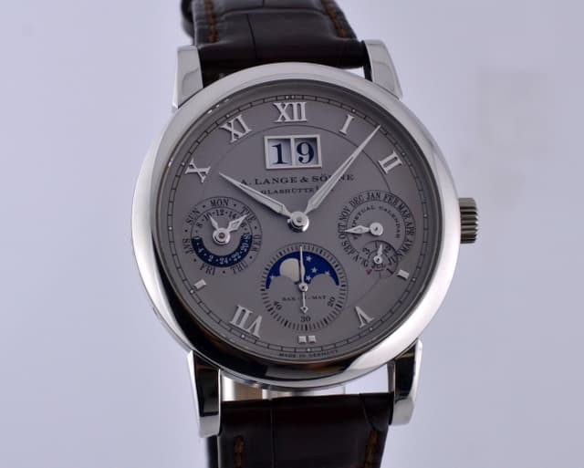 A. Lange and Sohne Langematik Perpetual 
PLATINUM 38.5MM