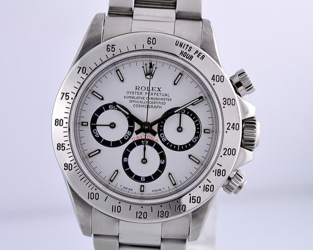 Rolex Daytona SS White dial Zenith Movement T Series (1996)