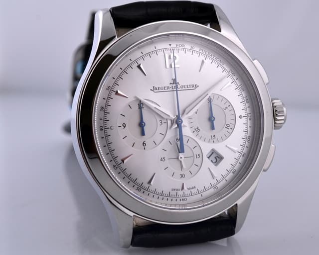 Jaeger LeCoultre Master Chronograph SS Silver Dial 40MM