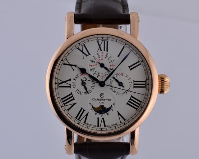 Chronoswiss Perpetual Calendar 18K Rose Gold 40MM