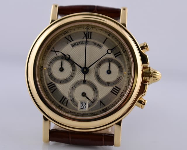 Breguet Chronograph 18K Yellow Gold 35MM