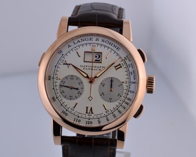 A. Lange and Sohne Datograph 18K RG 39MM