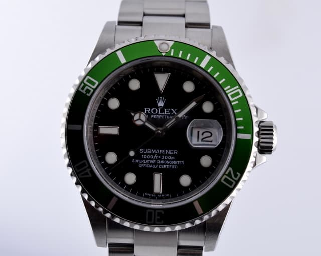 Rolex Submariner 50th Aniversary SS/Green Bezel M Series (2007) 40MM