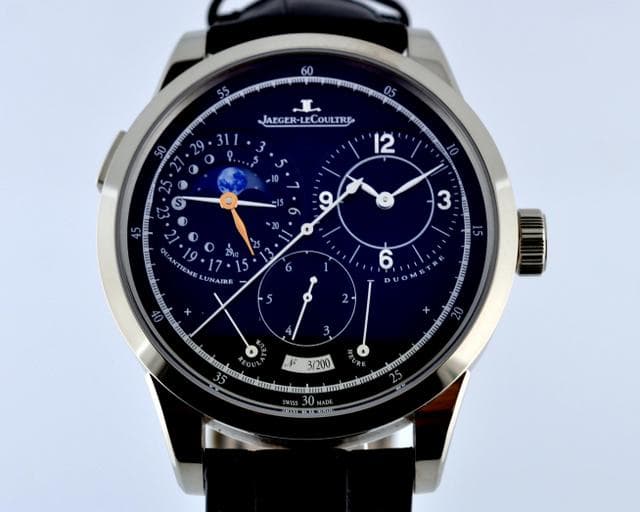 Jaeger LeCoultre Duometre a Quantieme Lunaire 18K White Gold LIMITED 42MM