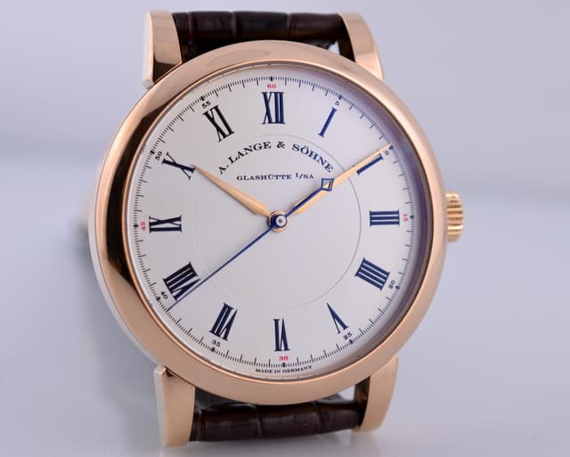 A. Lange and Sohne Richard Lange 18K Rose Gold 