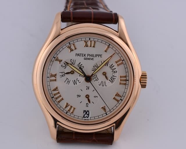 Patek Philippe Annual Calendar 18K RG Cream Dial 