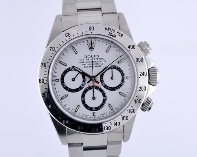 Rolex Daytona SS White dial Zenith Movement T Series (1996)