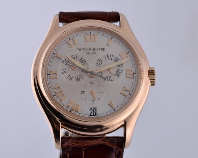 Patek Philippe Annual Calendar 18K Rose Gold Cream Dial 37MM