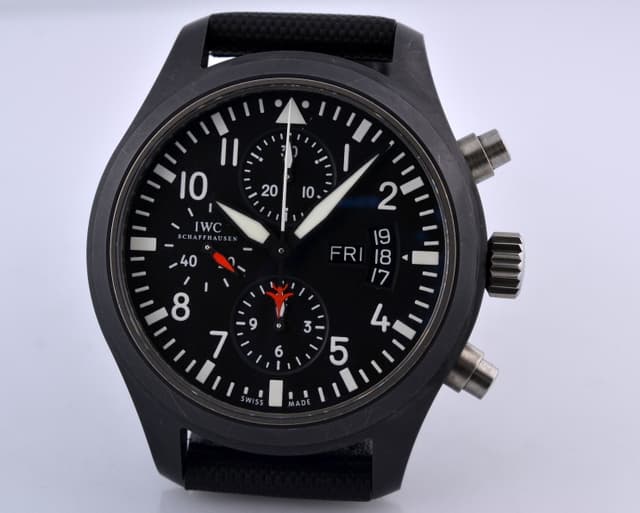 IWC Top Gun Ceramic 
Pilot Chronograph 44MM