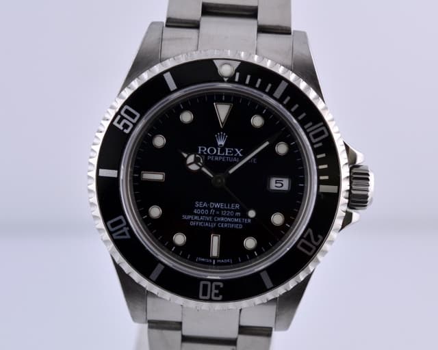 Rolex Sea-Dweller SS/SS Z Series (2006.5) 39MM