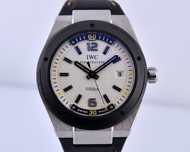 IWC Ingenieur Ceramic Bezel White Dial / Kevlar Limited 44MM