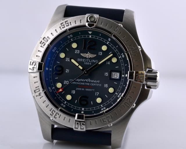Breitling SuperOcean Steelfish
X-Plus Blue Dial 44MM