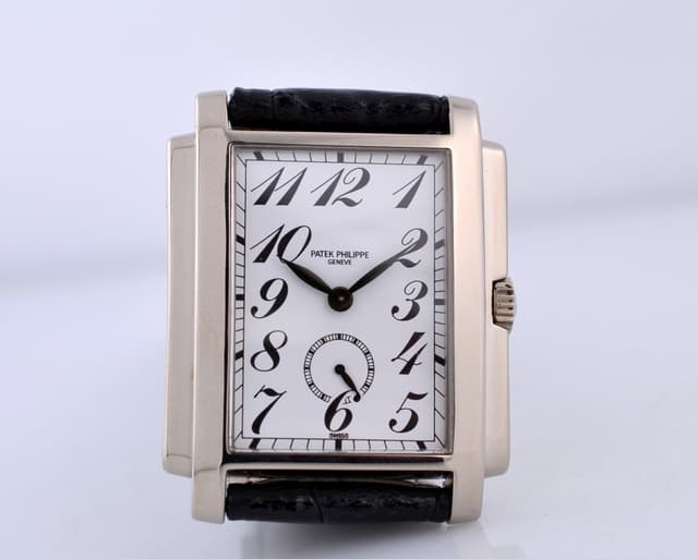 Patek Philippe Gondolo White Dial Arabic Numerals 18K White Gold