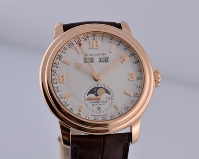 Blancpain Complete Calendar Moon Phase Hunter 18K RG