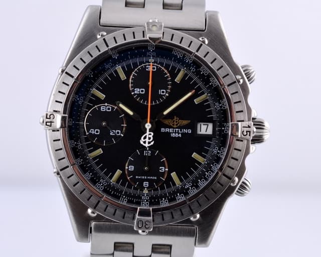 Breitling Chronomat SS/SS Black Dial Circa 1992
39MM 