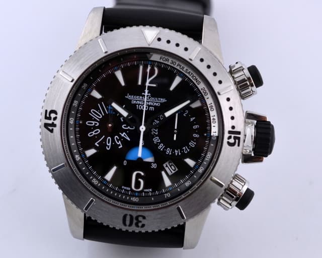 Jaeger LeCoultre Master Compressor Diving Chronograph Titanium / Rubber 44MM



