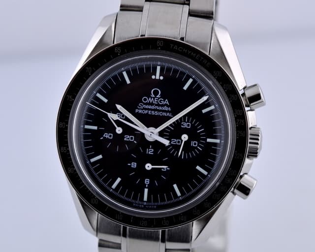 Omega Speedmaster Professional SS/SS Black Dial 42MM