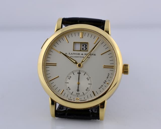 A. Lange and Sohne Langematik Big Date 18K Yellow Gold 37MM