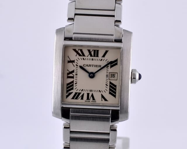 Cartier Tank Francaise Mid-Size SS/SS Quartz 
