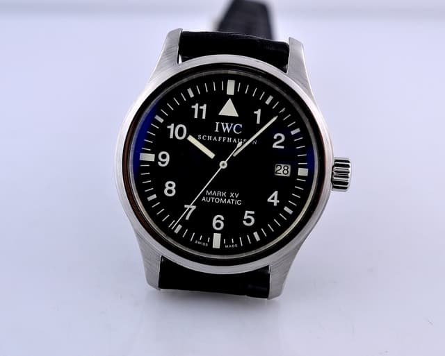 IWC Mark XV SS / Strap Black Dial 37.5MM