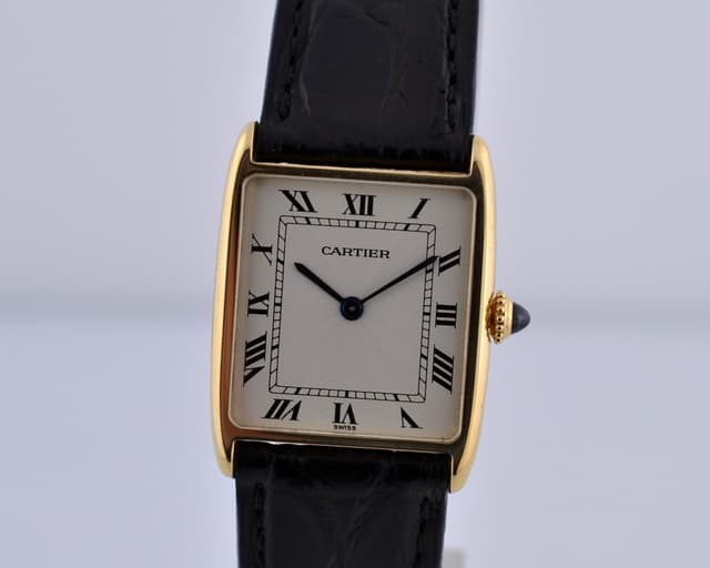 Cartier Tank Louis Manual Wind 18K Yellow Gold 