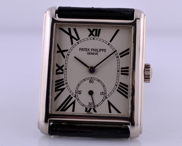 Patek Philippe Gondolo Silver Dial Manual Wind Black Roman Numerals
