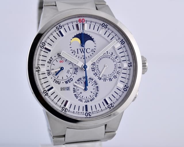 IWC GST Perpetual Calendar SS/SS White Dial 43MM