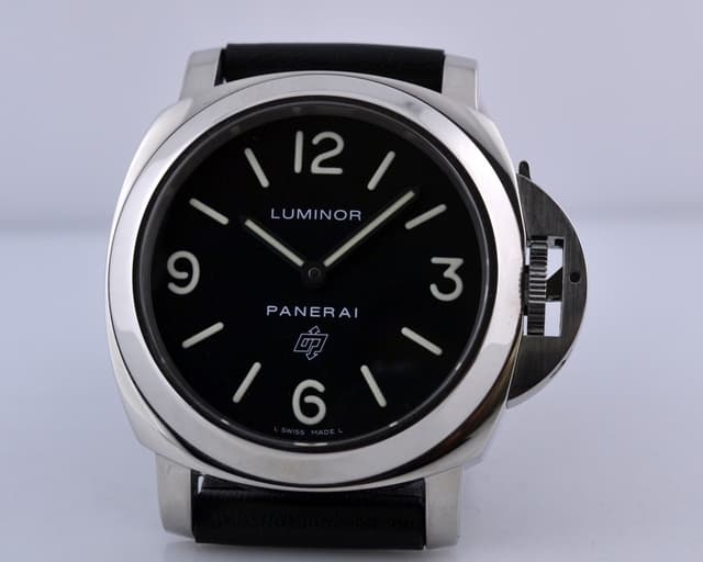 Panerai Luminor Marina Logo SS Black Dial M Series (2010) 44MM