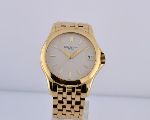 Patek Philippe Calatrava 18K Yellow Gold / Bracelet 37MM 