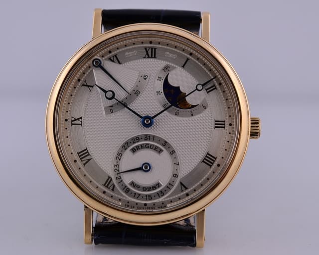 Breguet Classique Power Reserve Moon 18K Yellow Gold 
Automatic 36.3MM