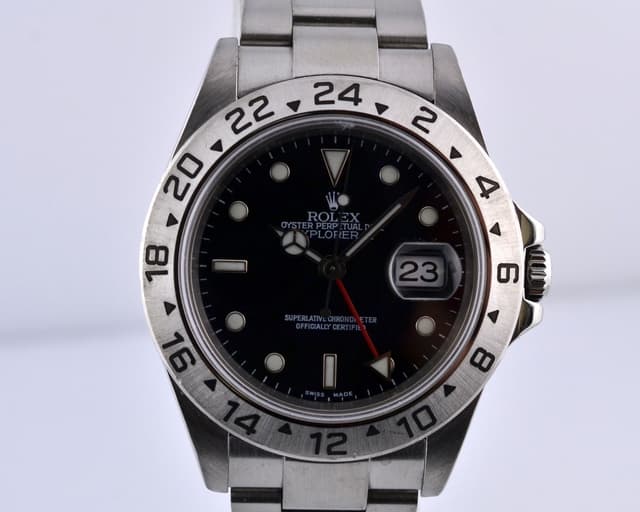Rolex Explorer II SS/SS Black Dial F Series (2003)
