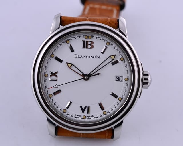 Blancpain Leman SS White Dial Roman Numerals
38MM