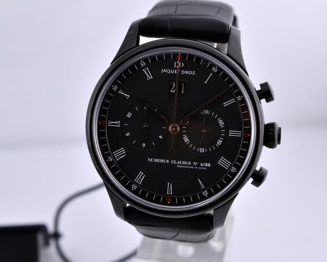 Jaquet Droz La Chaux-De-Fonds Chronograph Grande Date
Black PVD 