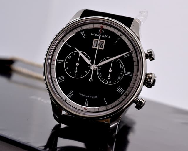 Jaquet Droz Chronograph Grande Date SS UNWORN