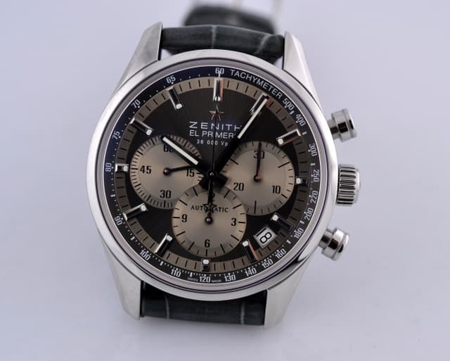 Zenith El Primero Chronograph Grey Dial
