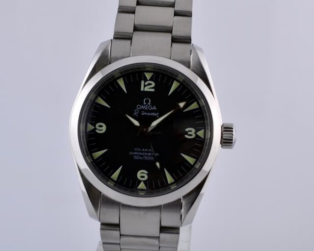Omega Aqua Terra Railmaster SS/SS
Black Dial 36.2MM