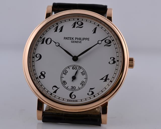 Patek Philippe Calatrava White Dial Arabic Numerals 33MM