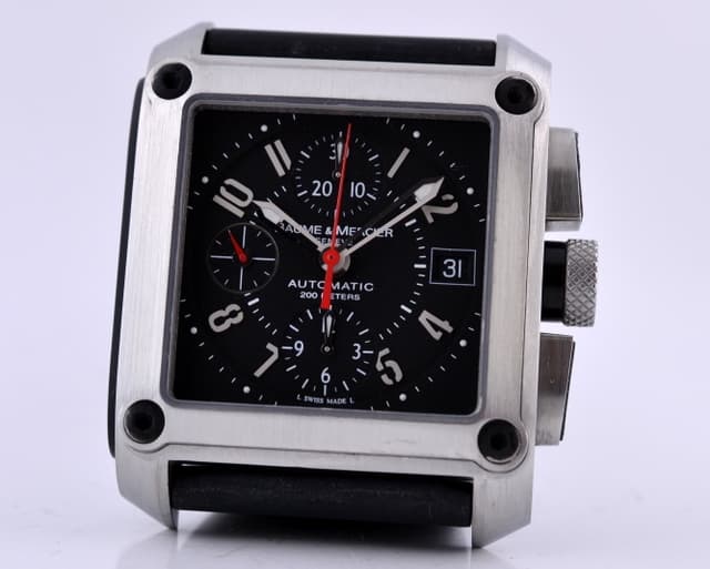 Baume & Mercier Hampton Square XXL Magnum Chronograph SS 